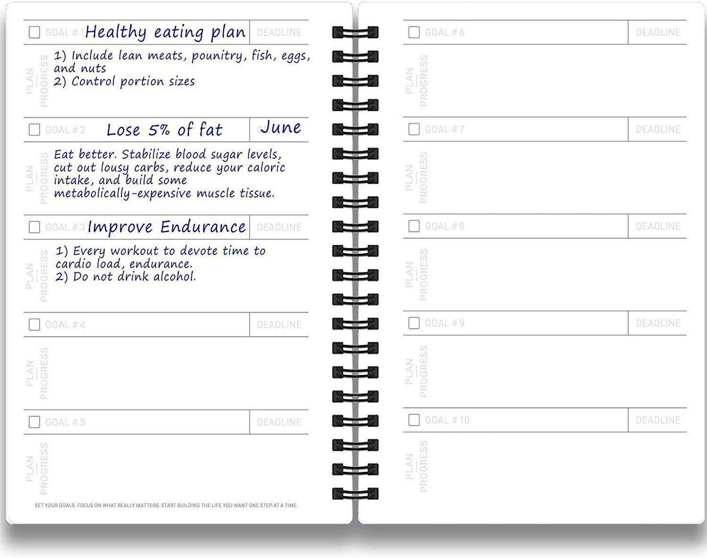 Fitness Log Book & Workout Planner - Designed by Experts Gym Notebook, Workout Tracker, Exercise Journal for Men Women