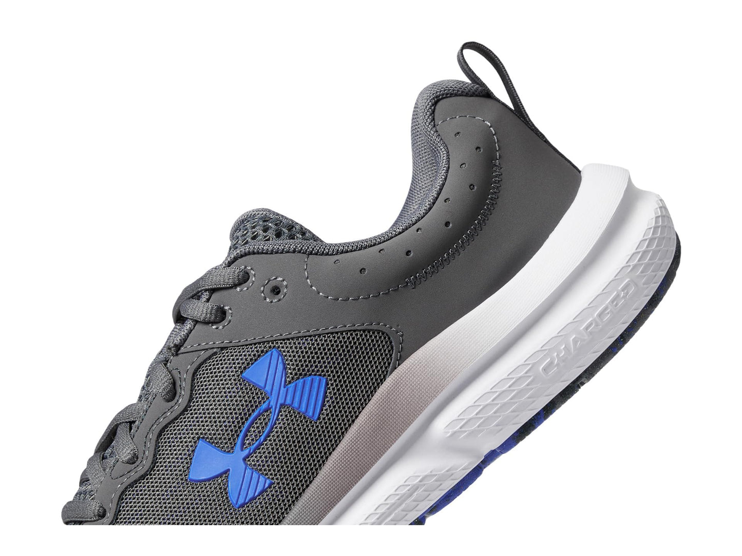 Under Armour Men's Charged Assert 10, (106) Castlerock/Castlerock/Team Royal, 12, US