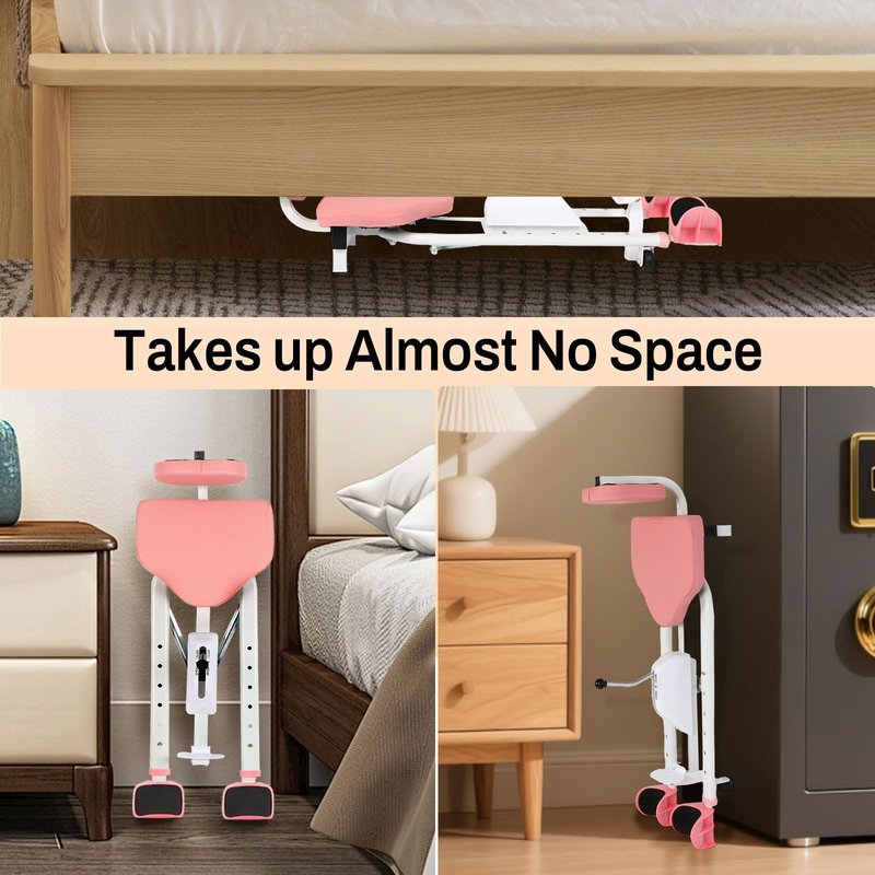 FAHKNS Split Machine, Leg Stretche Improve Flexibility and Quality of Stretching, Equipment Suitable for Ballet, Gymnastics and Other Sports (New Model with Backrest and Phone Holder)