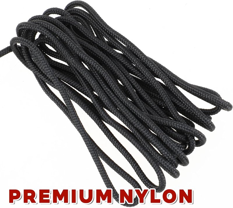 Archery D Loop Material - 10 Feet Compound Bowstring Release Nocking Loops | 2 PCS Durable Rope