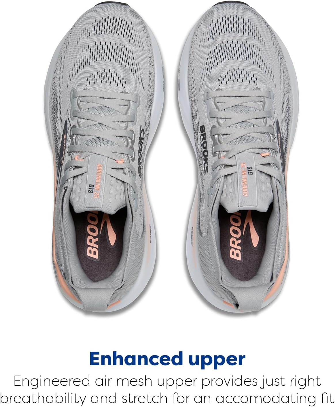 Brooks Women’s Adrenaline GTS 25 - Supportive Running & Walking Shoe for Comfort and Stability