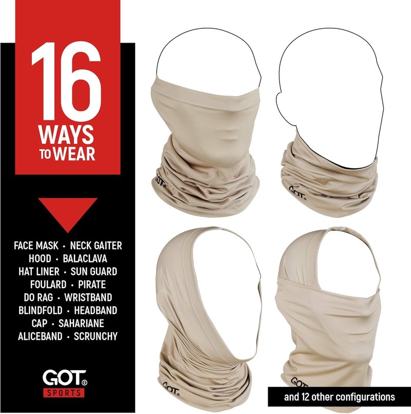 UPF 50+ Fishing Neck Gaiter - UV Face Mask for Sun Protection | Camo Design for Men & Women
