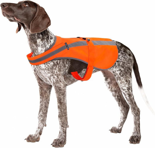 Reflective Dog Vest - High Visibility Safety Vest for Small & Medium Breeds | Removable Bell for Enhanced Safety