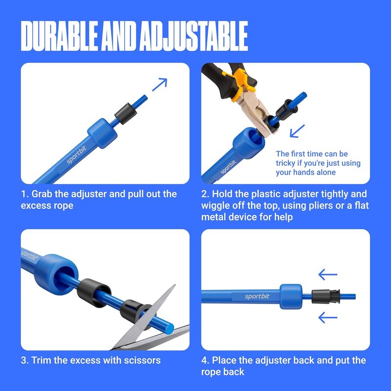 Adjustable Jump Rope for Fitness | Skipping Rope for Cardio, Boxing & Weight Loss - Perfect for Men & Women