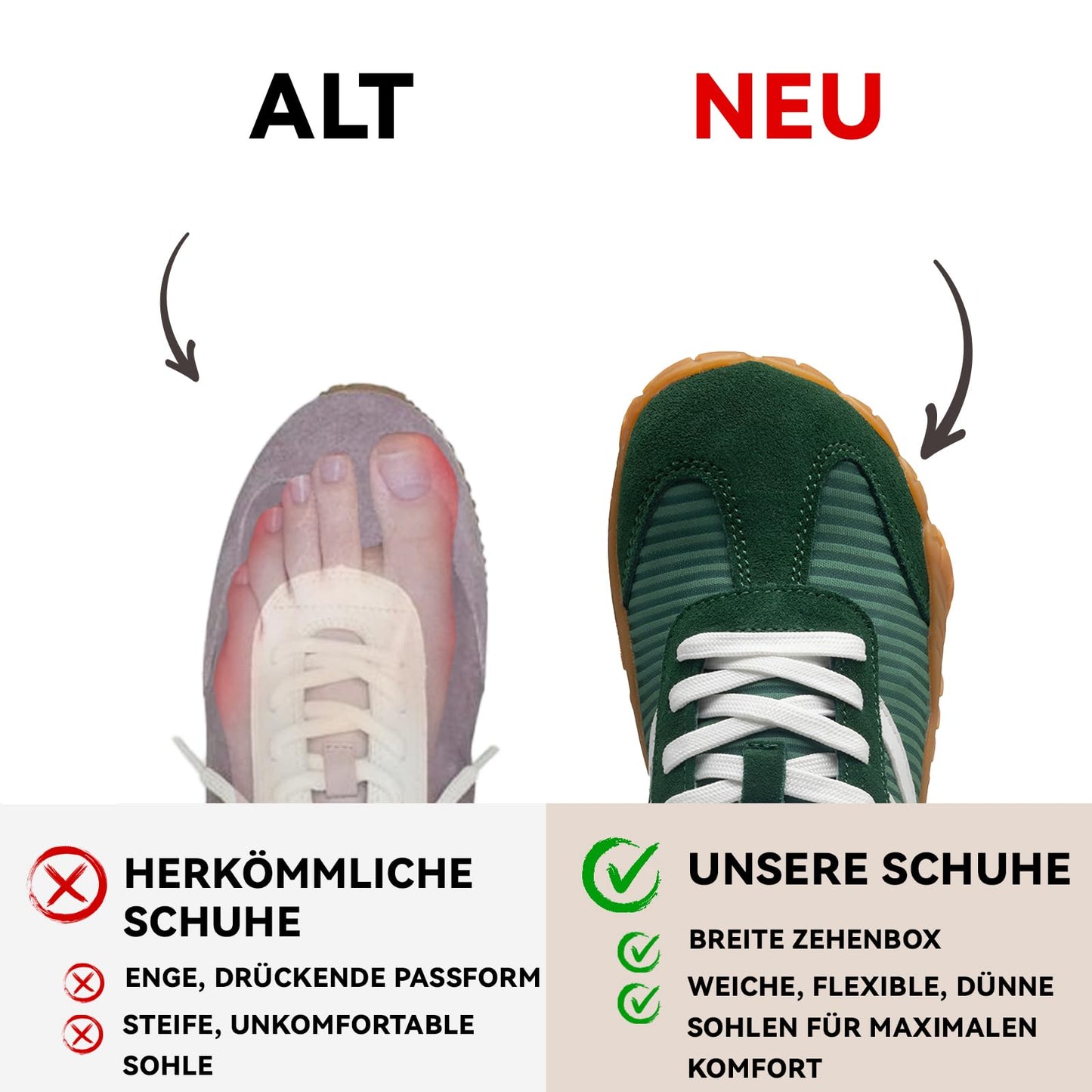 Barefoot Shoes Women Casual Sneakers,Wide Toe Box Shoes Women Zero Drop Barefoot Shoe Men,Minimalist Trail Running Shoe,Non-Slip Lightweight Breathable Comfortable Fashion Walking Hiking Shoes Unisex