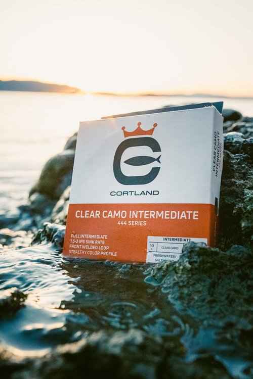 Cortland Clear Camo Intermediate Fly Line, Clear Camo 90ft, WF5I