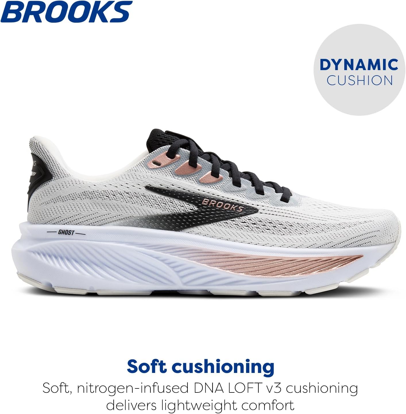 Brooks Women's Ghost 17 Running Shoes - Lightweight Comfort | Perfect for All Distances