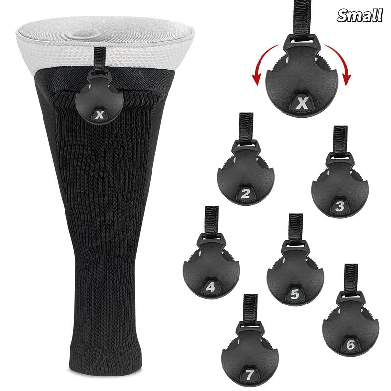 Wood Headcover Golf Club Covers -Driver Headcovers Nylon Head Covers, Designed to Fit All Woods - Golf Accessories,Suitable for Both Men and Women