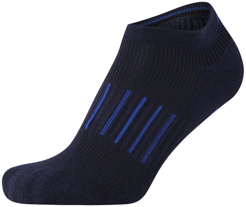 Avia Womens No Show Low Cut Running Socks (6 Pack), Size 4-9, Solid White