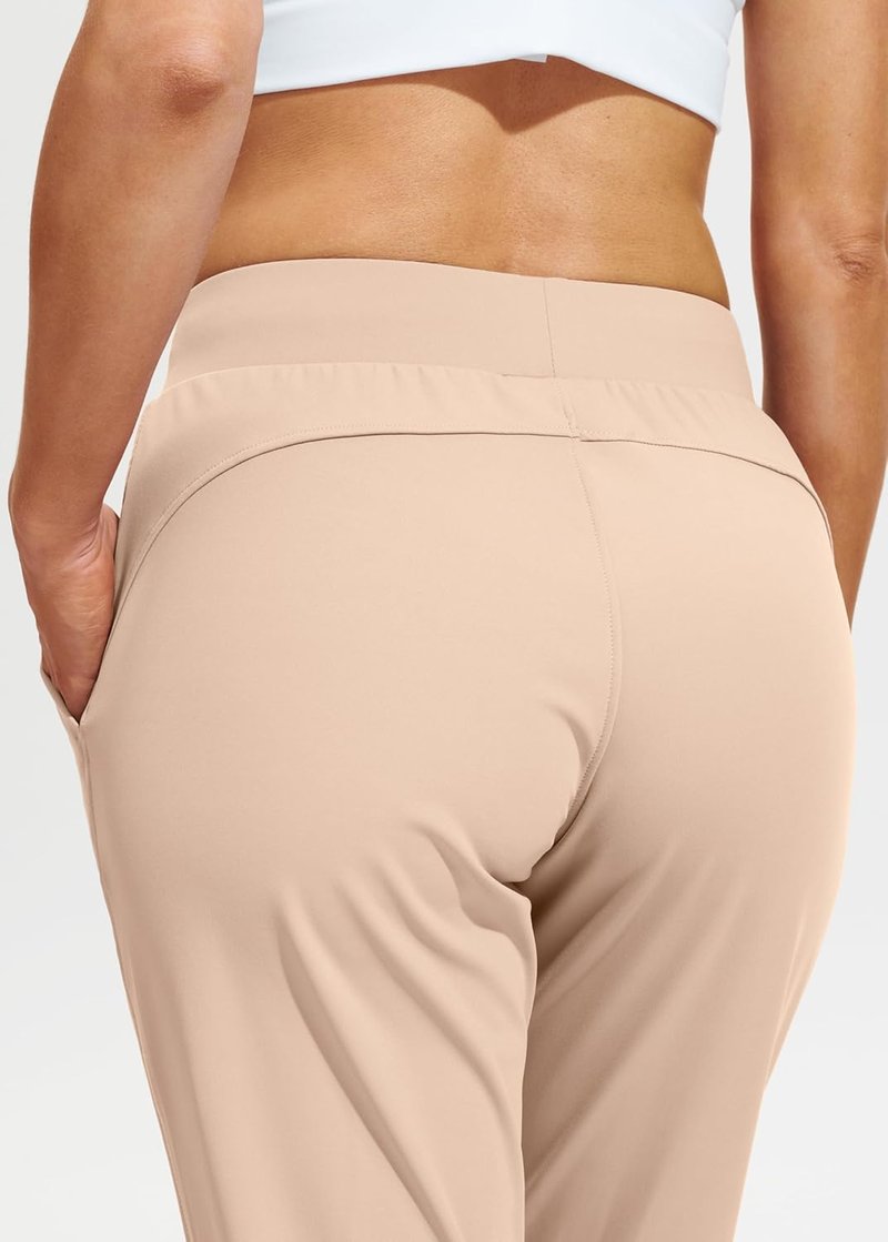 Libin Women's Athletic Jogger Pants - Tapered Sweatpants with Pockets | Petite, Regular, Tall Sizes