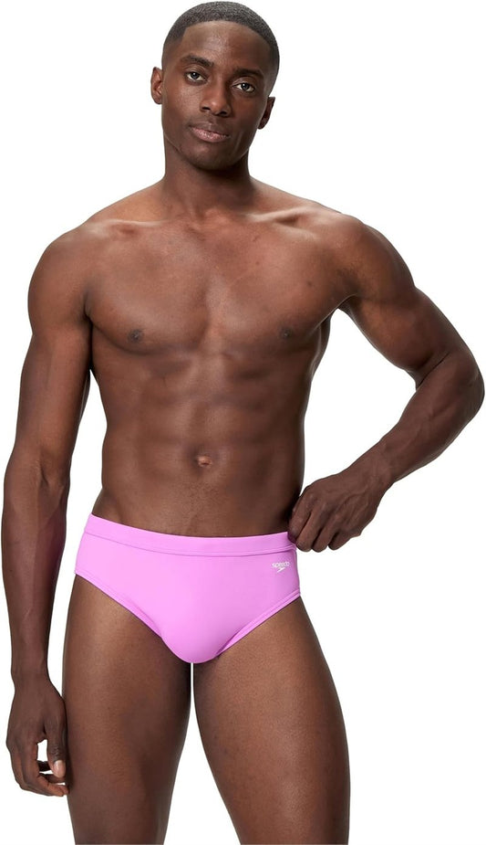 Speedo Men's Swim Brief - Comfort Waistband for Ultimate Fit | Quick-Dry Fabric