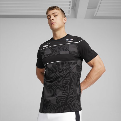 PUMA Men's Standard BMW M Motorsport Graphic Tee, Black-SS24 SDS