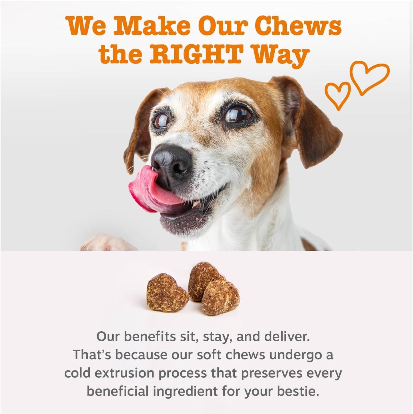 Zesty Paws Dog Multivitamin - Chewable Vitamins for Hip & Joint Health | Chicken Flavor, 90 Count