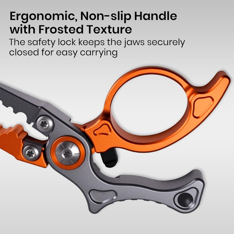 Pristis Micro Pocket Pliers - Saltwater Resistant Aluminum Hook Remover with Tungsten Cutter | Fishing Multi-Tool Accessory