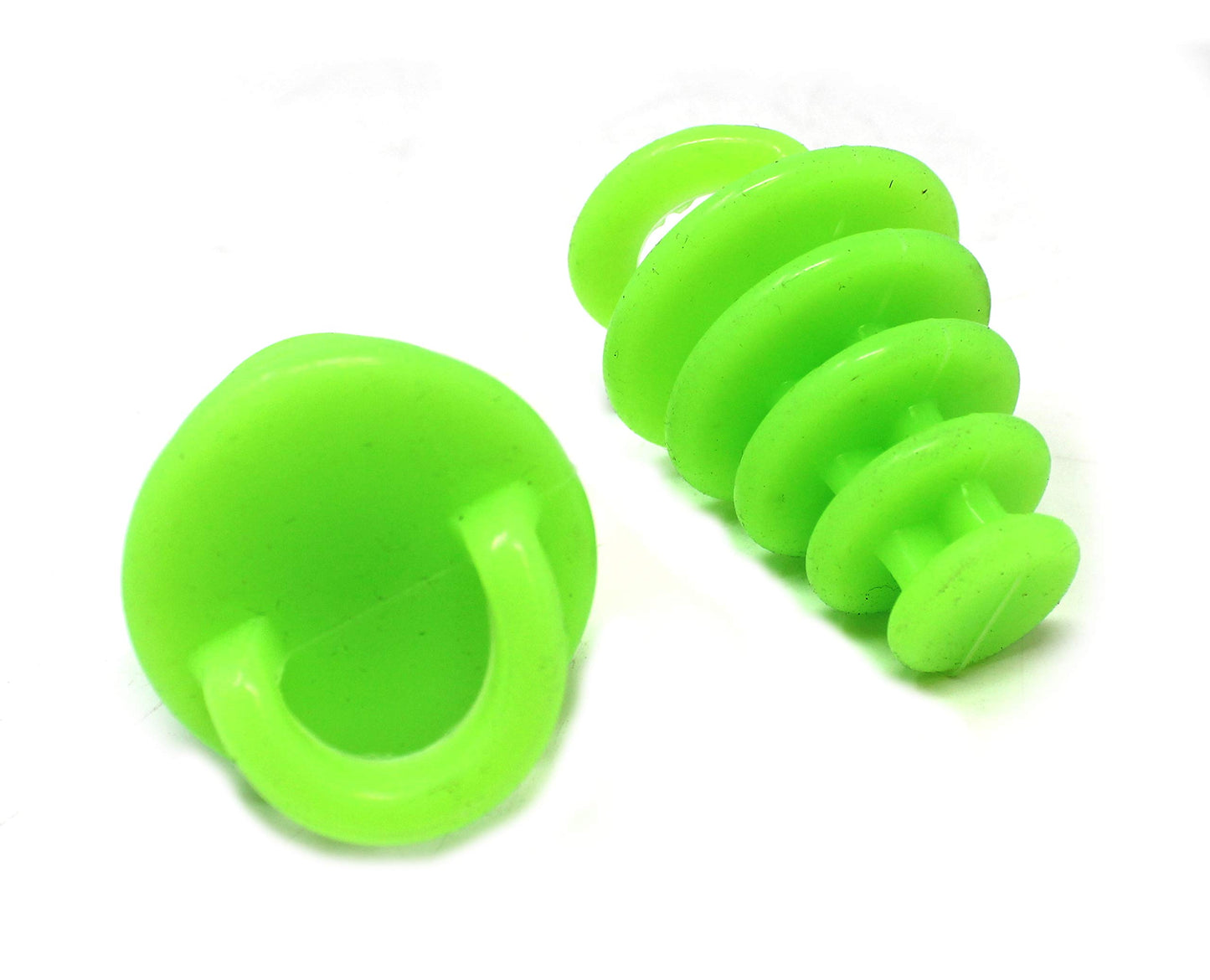 JSP Manufacturing Kayak Scupper Plug | Sit on Top Kayak Hole Plugs Neon Green/Glow-in-The-Dark (2)