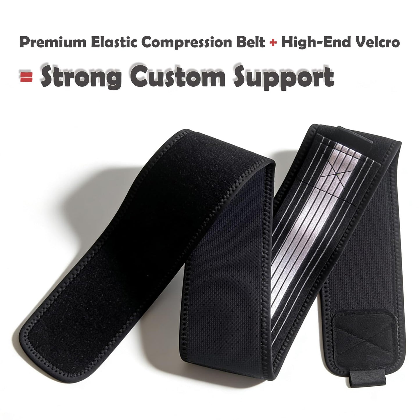 Lightweight Lower Back Brace for Women Men: Narrow Lumbar Support for Pain Relief/Adjutable Dual Compression Belt Alleviates Pain in Lower Back, Leg, Pelvis, Hip&Spine Sciatica/Good for Work Excercise
