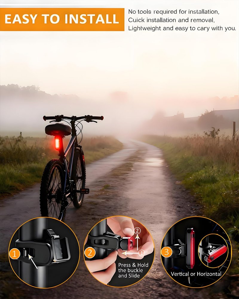 2PCS Red Boat Navigation Light Rechargeable Flash Marine Port Bow Light 4 Modes Safety Clearance Lamp for Skeeter Yacht Pontoon Trailer Truck Bike Backpack Helmet