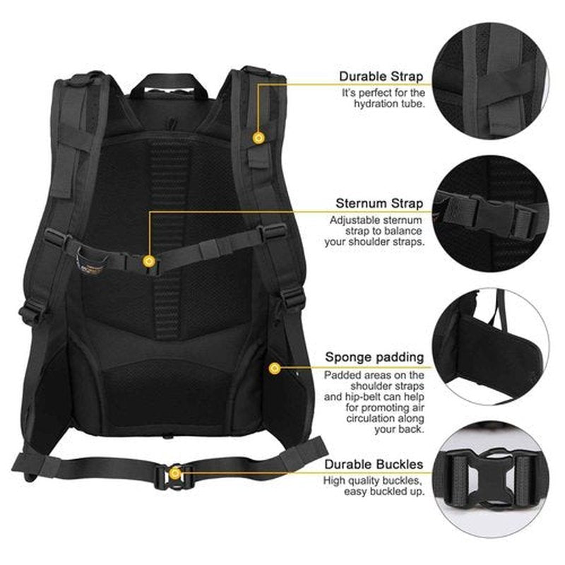 Mardingtop 40L Molle Tactical Backpack,Military backpack for Men, Cordura Backpack for Hiking,Camping,Hunting