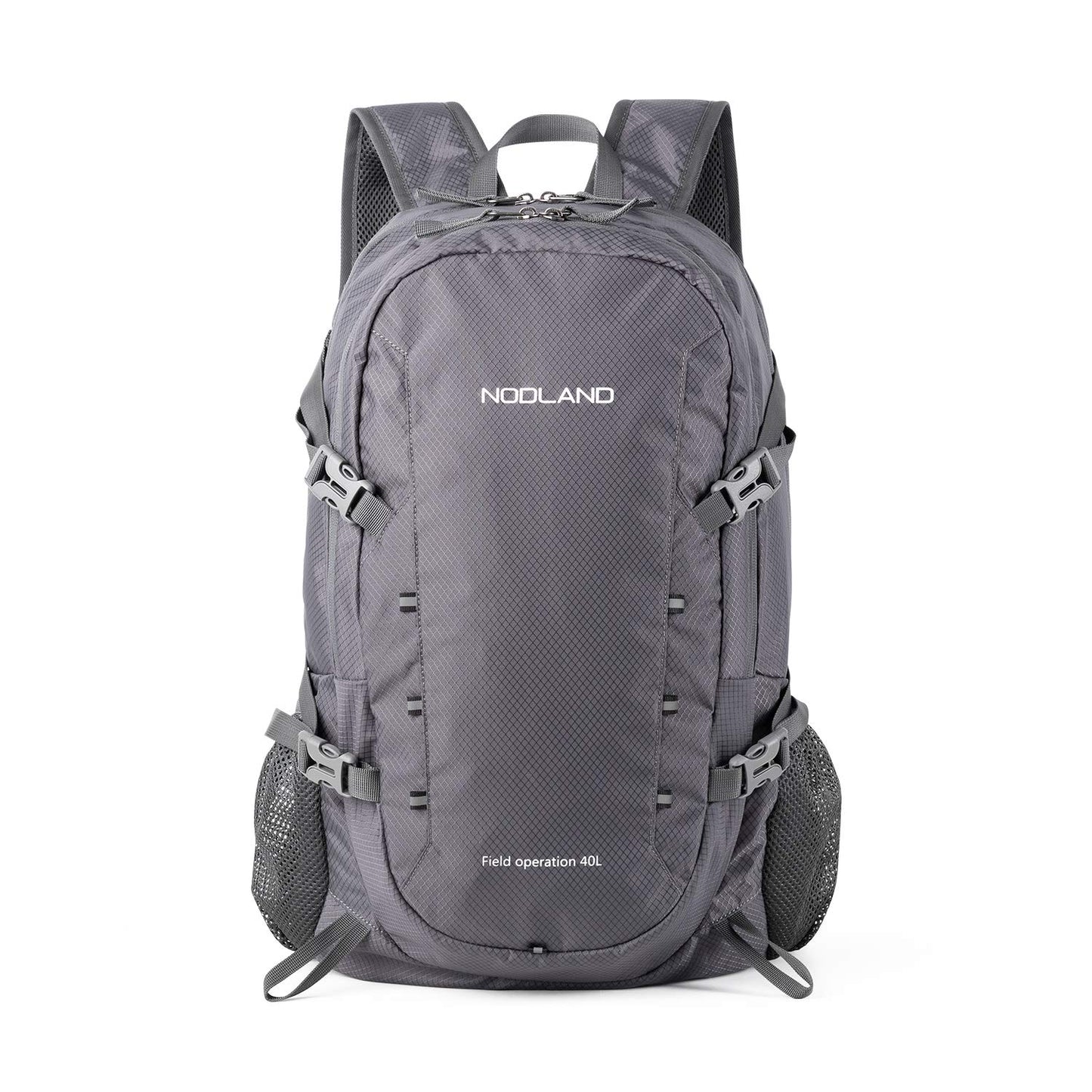 Sharkborough NODLAND Lightweight Backpack, Travel 40L Foldable Water-Resistant Daypack, Hiking Outdoor Camping Rucksack for Men Women