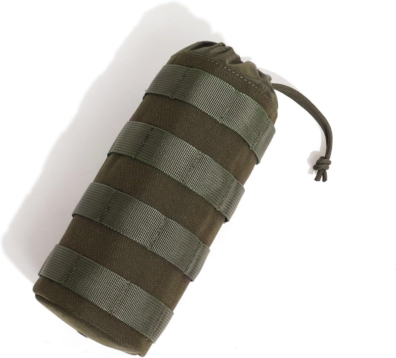 Tactical MOLLE Water Bottle Holder - Durable Nylon Hydration Carrier for Belt, Backpack, Vest | Ideal for Hiking, Camping, Fishing