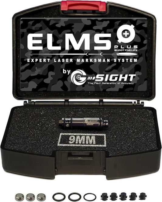 G-Sight ELMS Plus Cartridge 9mm | Dry Fire Laser Training System | Free iPhone/Android App