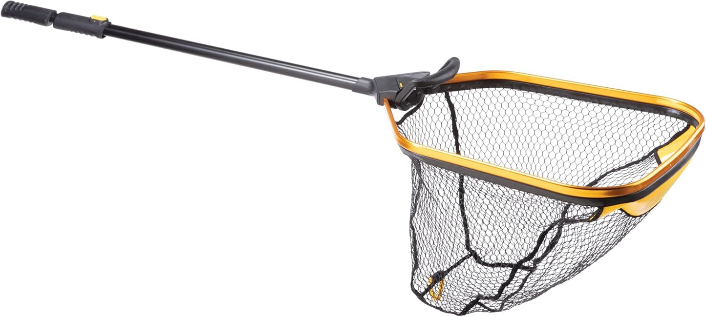Frabill Power Extend Fishing Net - LED Landing Net with Built-In Light | 1821 Model