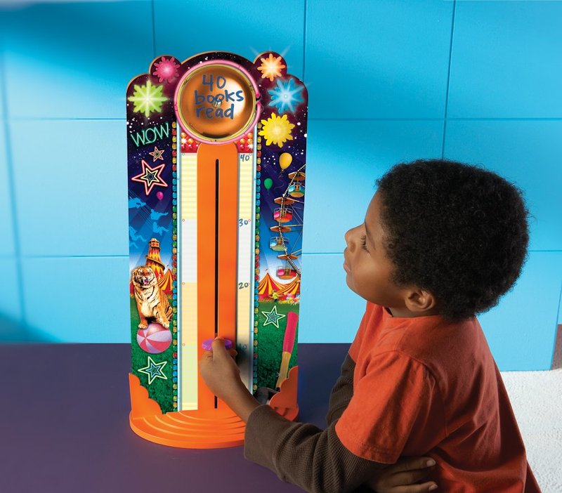 Educational Insights Ring the Bell Electronic Goal Tracker, Multi-Color