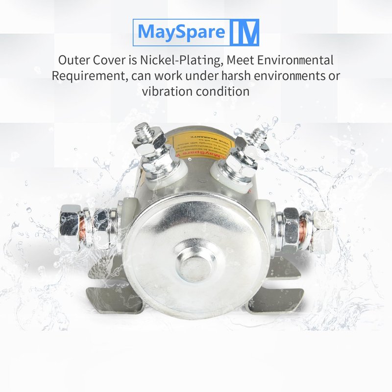 MaySpare 36 Volt ezgo Solenoid, EZGO Electric Golf Car Relay #70 Series Relay Replaces E-Z-Go Electric Golf Cart 27855G01, 11761G1, 27855G02, 31680G1, 3016