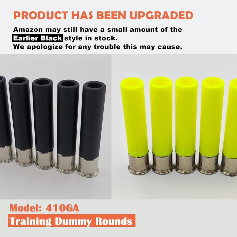 Steel Safety Practice Rounds - Action Trainer Dummy Rounds for Dry Fire Training | Snap Caps