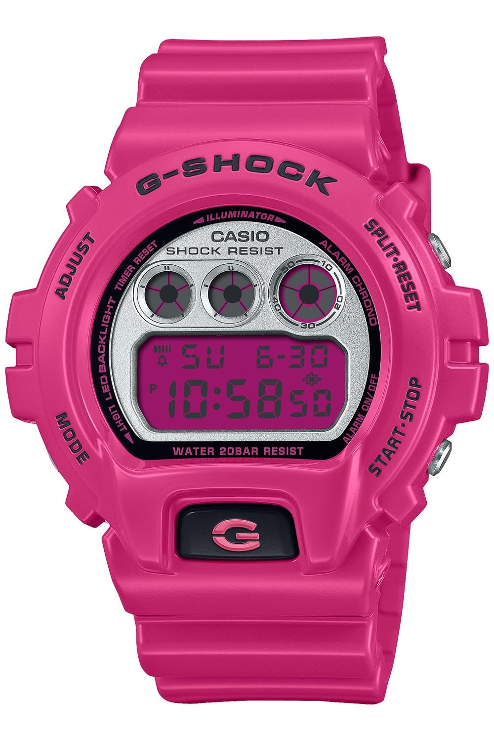 Casio G-Shock DW-6900RCS-4JF [G-Shock Crazy Colors 2024], Pink
