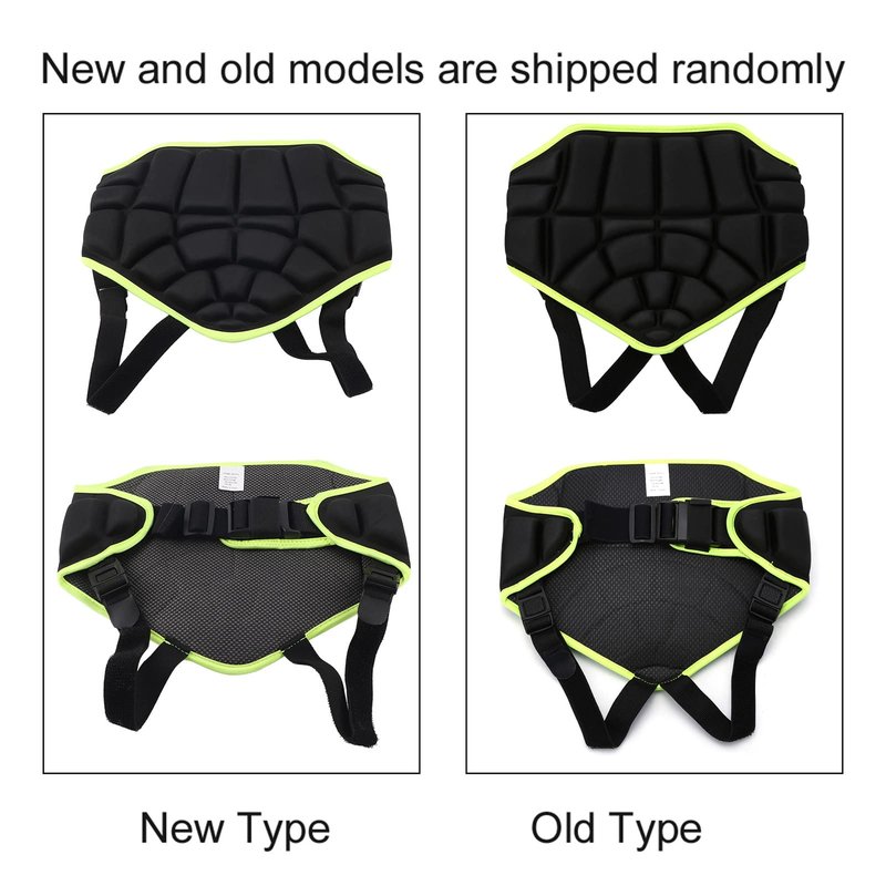 FILFEEL Protective Butt Pad, Children Extreme Sports Hip Pad Hockey Ski Snow Boarding Skate Hip Mat Padded Impact Shorts (Children Under 12 Years Old)