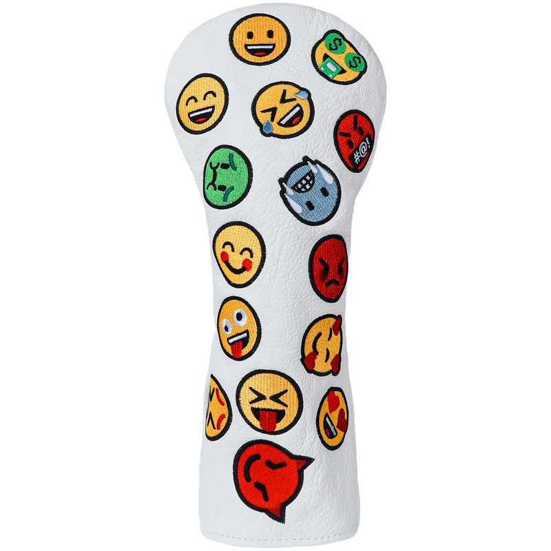 RVRAYS Funny Golf Club Covers, Driver Headcover Fariway Wood Hybrid Headcover Waterproof Fabric Printing (Bananas)