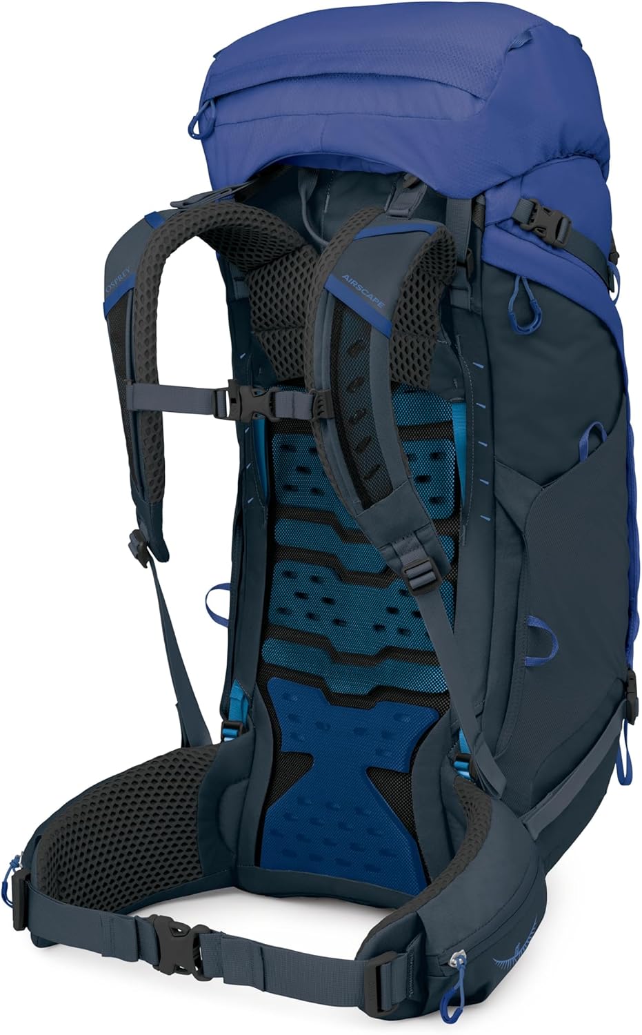 Osprey Kestrel LT 65L Men's Backpack - Lightweight Waterproof Hiking & Camping Bag | Rays Blue