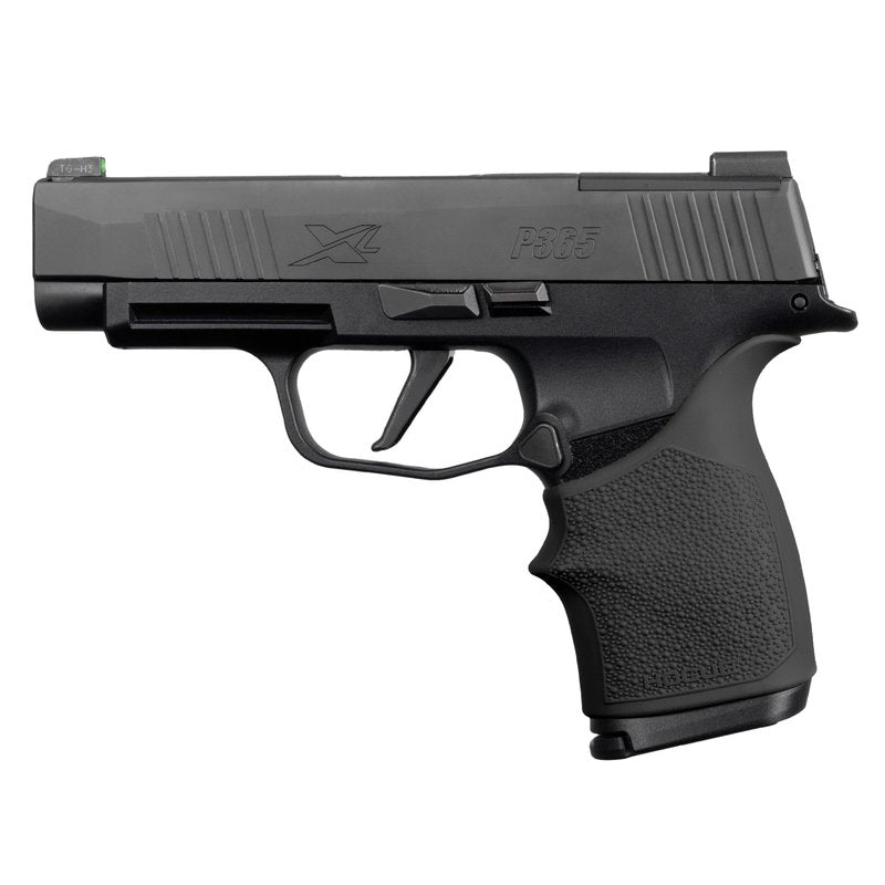 Hogue SIG Sauer P365X & P365XL HandAll Beavertail Rubber Grip Sleeve, Black - 18710