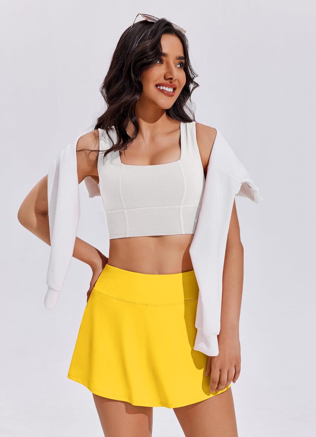 Tennis Skirts for Women - Pleated Athletic Skort with Shorts Pocket | Lightweight Golf & Pickleball Apparel