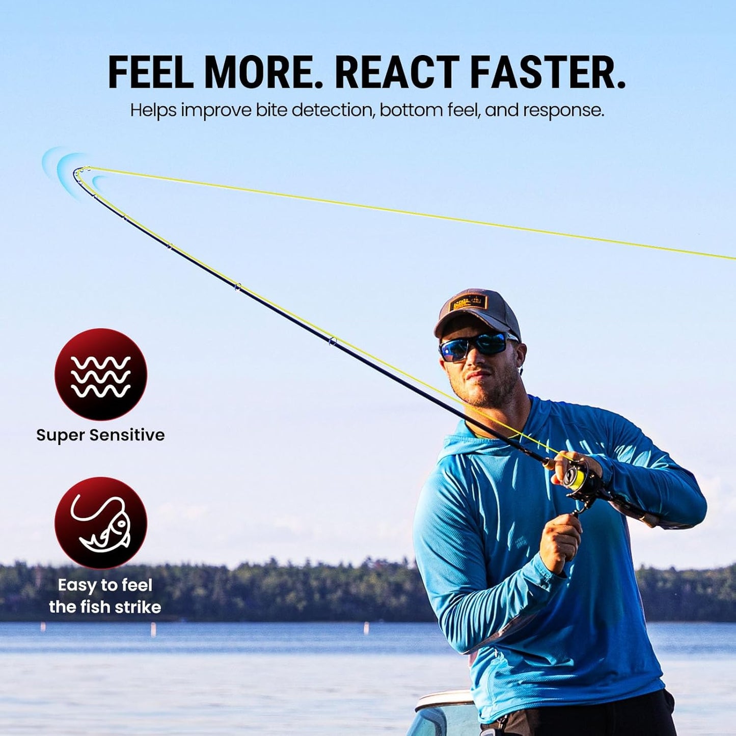 Onyx Braided Fishing Line - Abrasion Resistant, Zero Stretch, Low Memory | 6lb-150lb Options