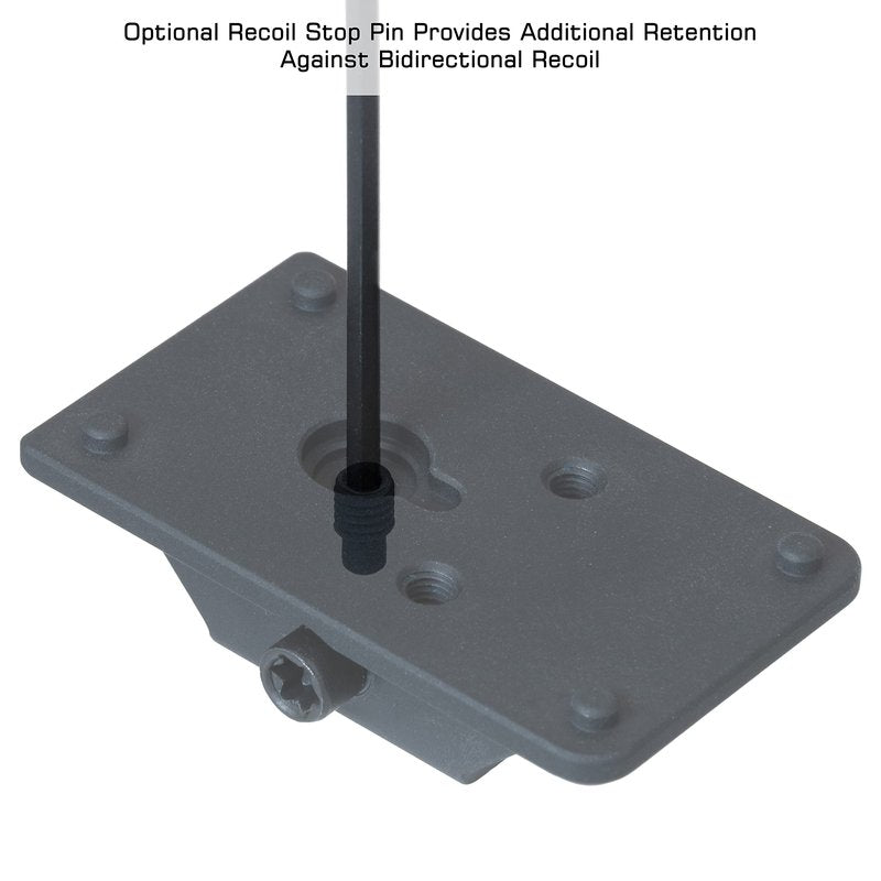 UTG Super Slim RDM20 Dovetail Mount, Low Profile, Black