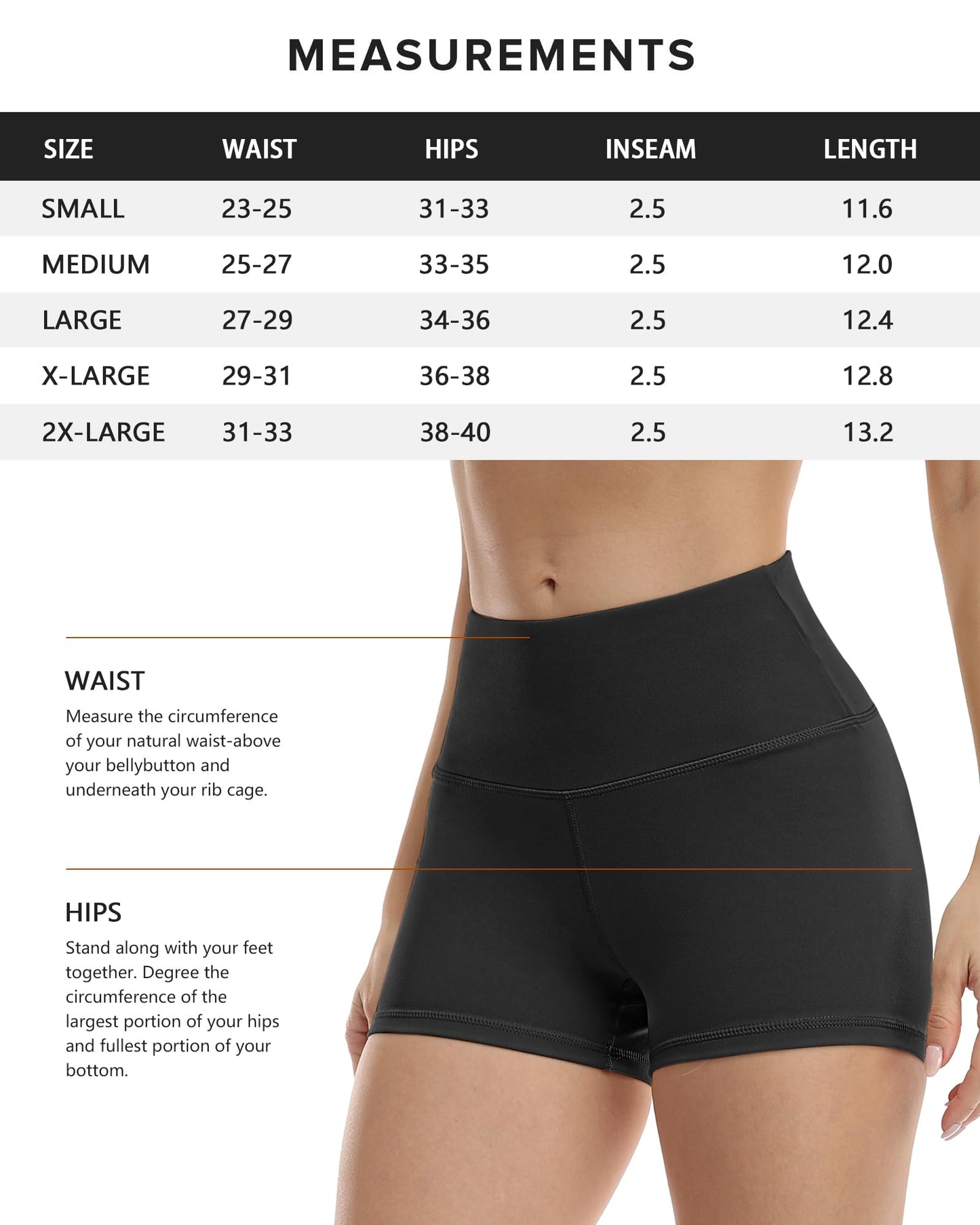 CHRLEISURE High Waisted Spandex Biker Shorts, Workout Booty Soft Yoga Shorts for Women (3" Black*2,White,Nude,M)