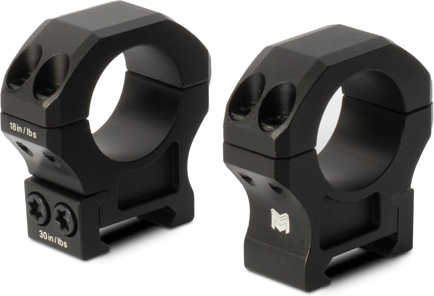 Monstrum Rogue Scope Rings - Durable Aluminum Mounting Rings for Precision Optics