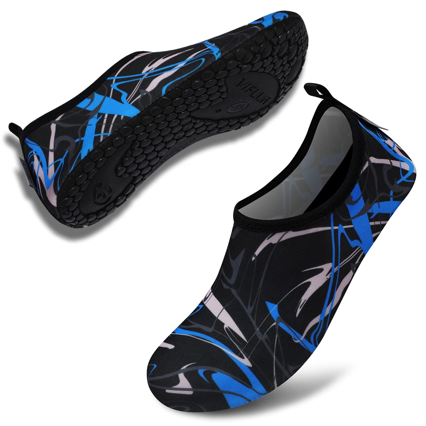 VIFUUR Water Sports Unisex Shoes Graffiti Blue - 7.5-8.5 W US / 6-7 M US (38-39)