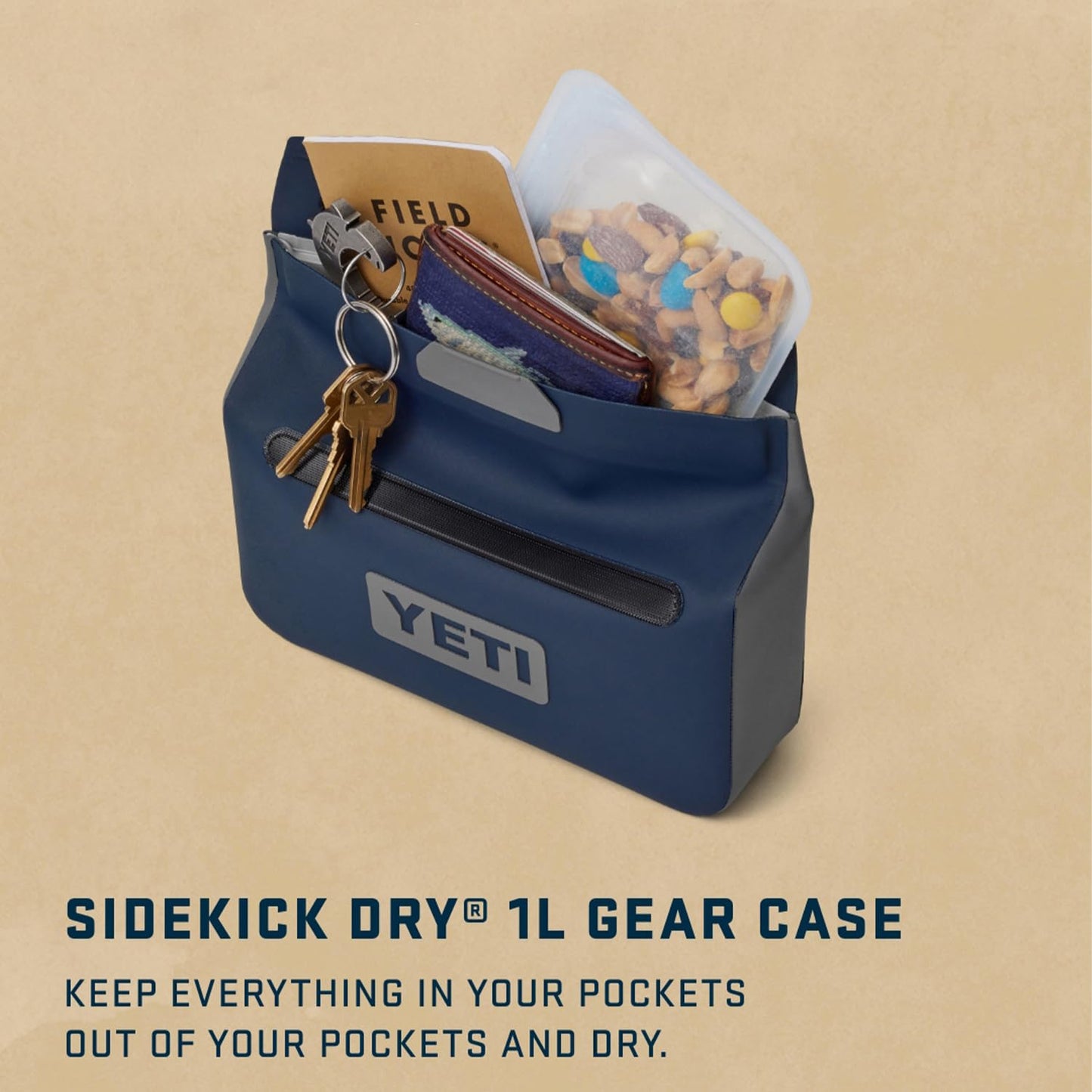 YETI Sidekick Dry 1L Gear Case, Firefly Yellow