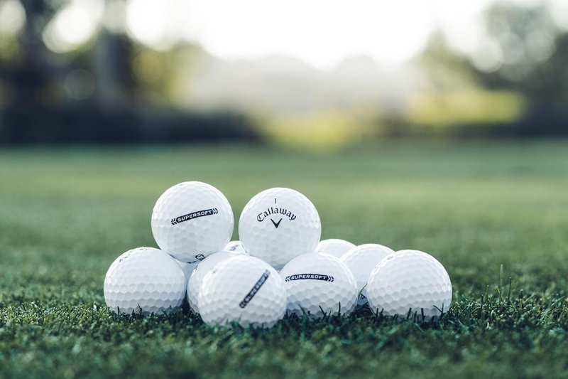 Callaway Supersoft Golf Balls - 2023 White Edition | Pack of 6 for Optimal Performance