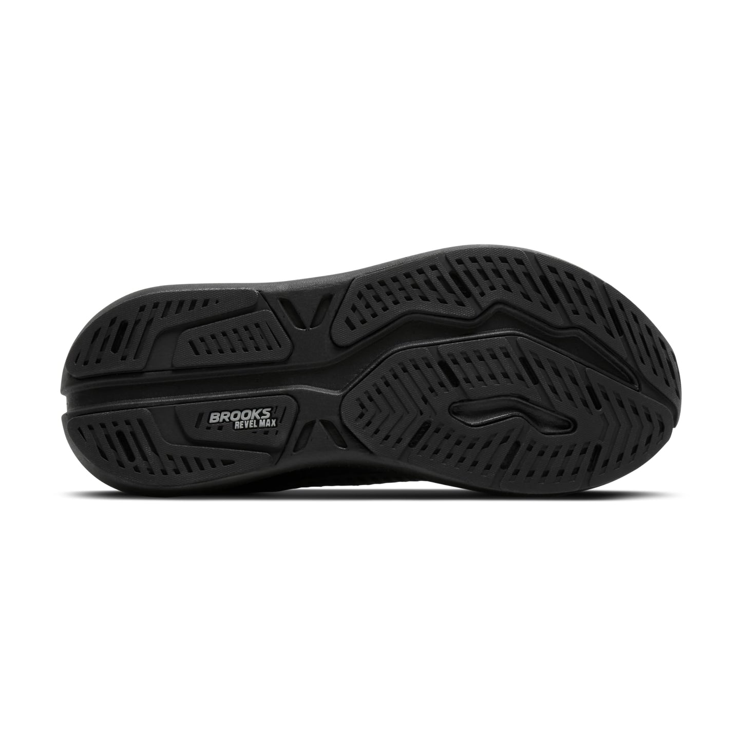 Brooks Men’s Revel Max Neutral Running & Walking Shoe - Black/Black/Ebony - 10.5 Medium