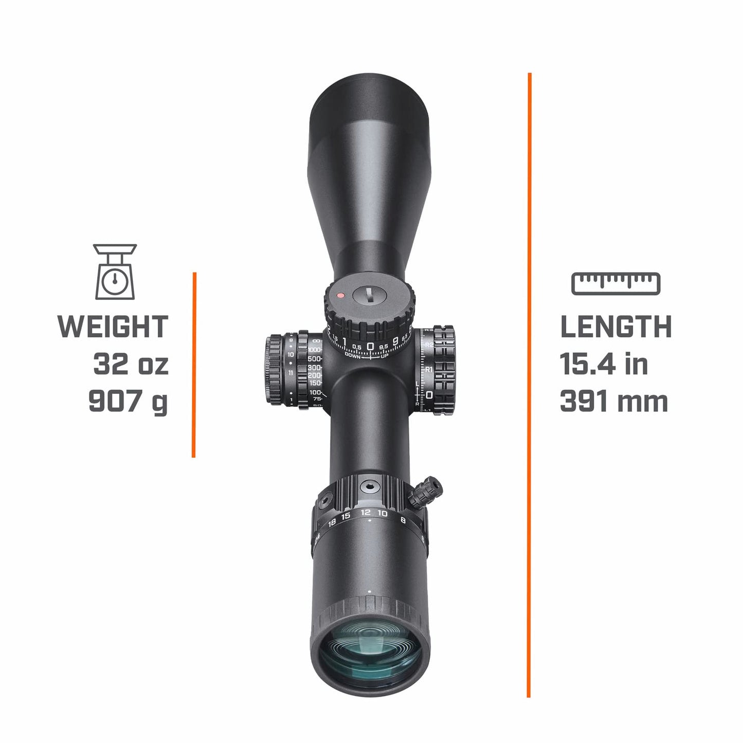 Bushnell Match Pro 5-30x56 Riflescope - DM2 MRAD Reticle