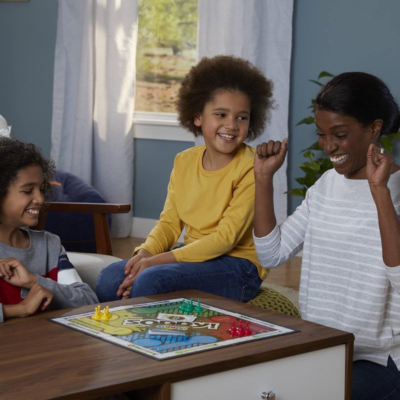 Sorry! Board Game for Kids | Classic Family Fun for Ages 6+ | 4 Player Pawns Included