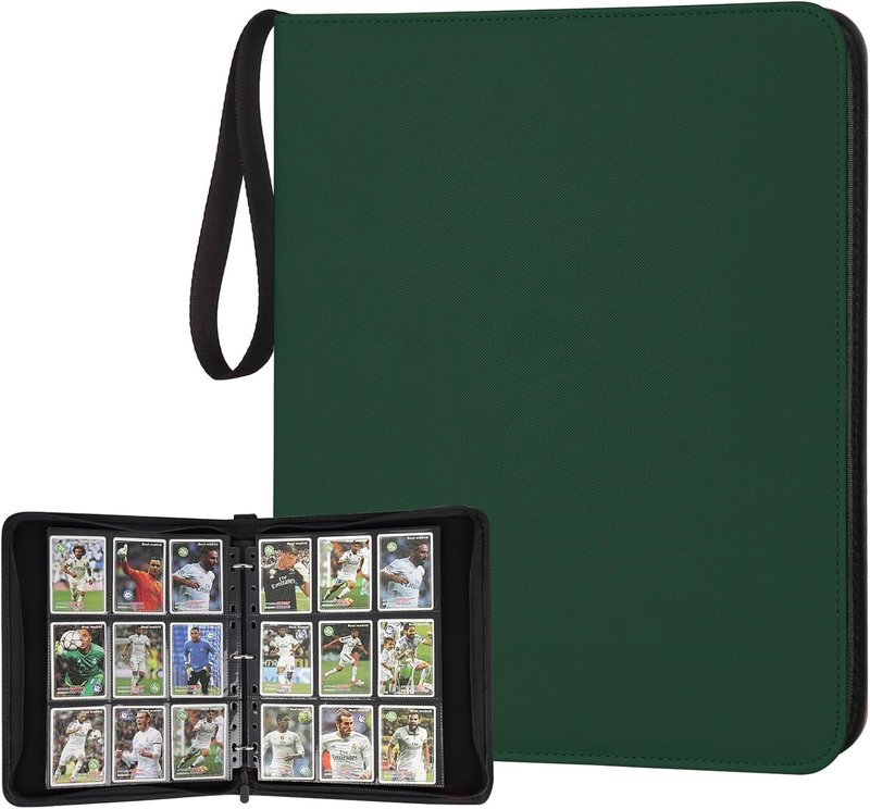 Trading Card Binder - 720 Pocket Collection Album for TCG, MTG, Baseball & Yu-Gi-Oh Cards | Side Loading Design