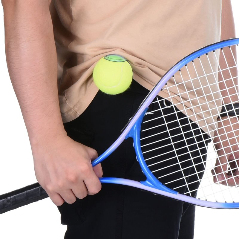 PATIKIL Tennis Ball Holder Waist Clip, 2 Pack Tennis Ball Clip ABS Waistband Clip Holder Sports Equipment for Tennis Training, Transparent