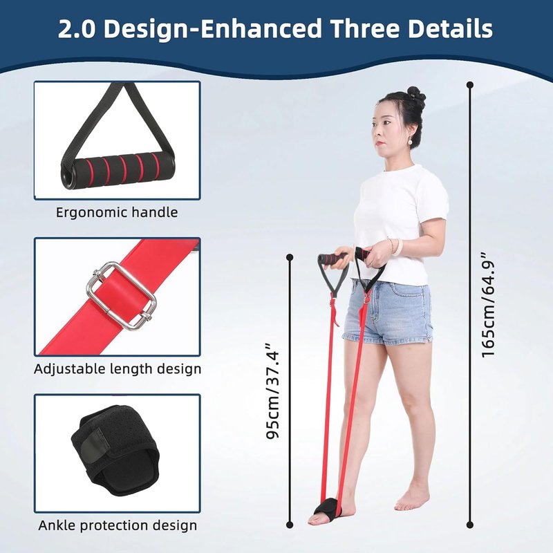 Knee Replacement Recovery Aids -Must Haves After Knee Surgery- Hip/Knee Rehabilitation Equipment, Leg Exercise - Core Flex Knee - Improve Mobility and Flexibility for Knee Pain