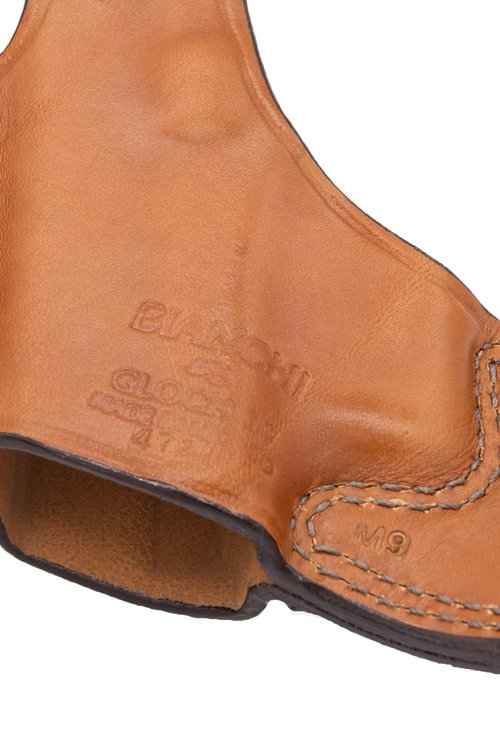 BIANCHI 5 Black Widow Belt Slide Holster, Fits H-K USP Compact, Tan, Right Hand
