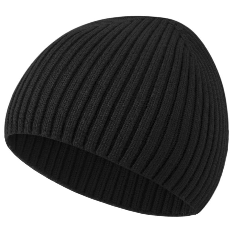 choshion Wool Knit Fisherman Beanie Hats for Men Women,Cuffless Soft Warm Seamless Beanies Toboggan Ski Hat Winter Skull Caps